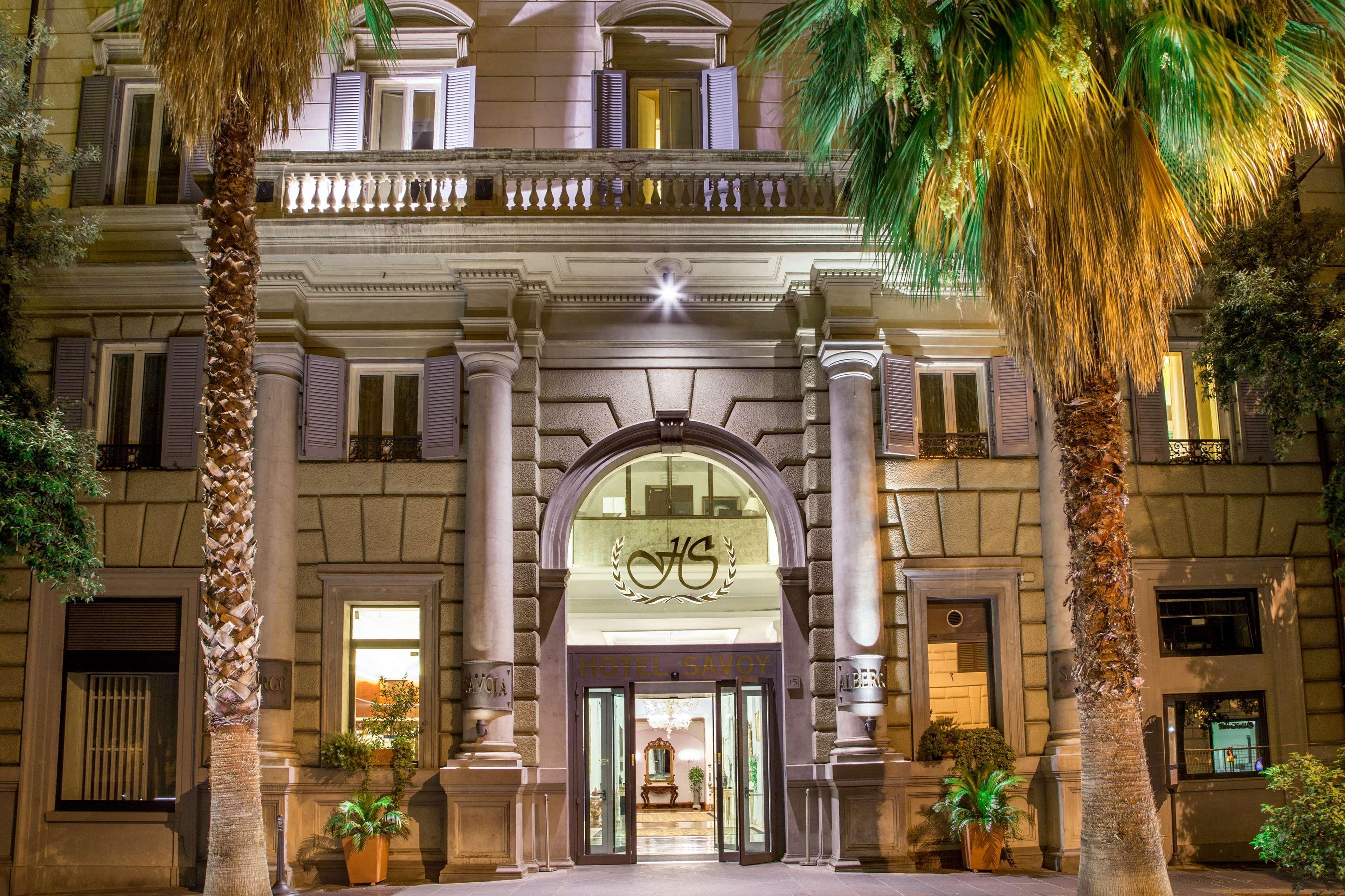 Hotel Savoy Roma Esterno foto